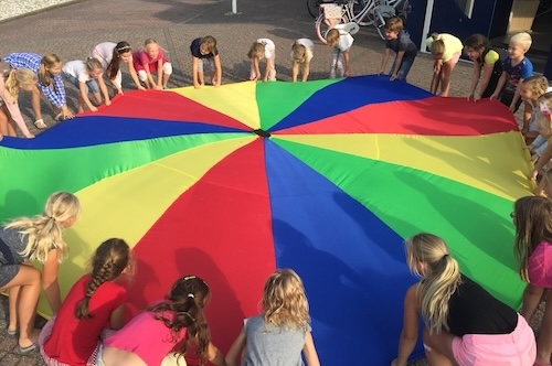 Kinderkoor Hemelhoog repetitie